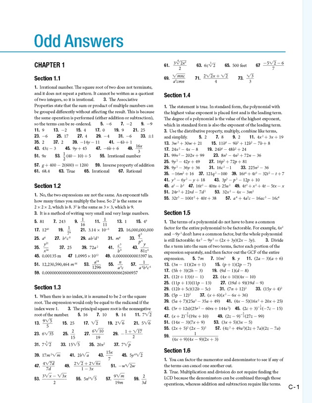 Algebra and Trigonometry - 